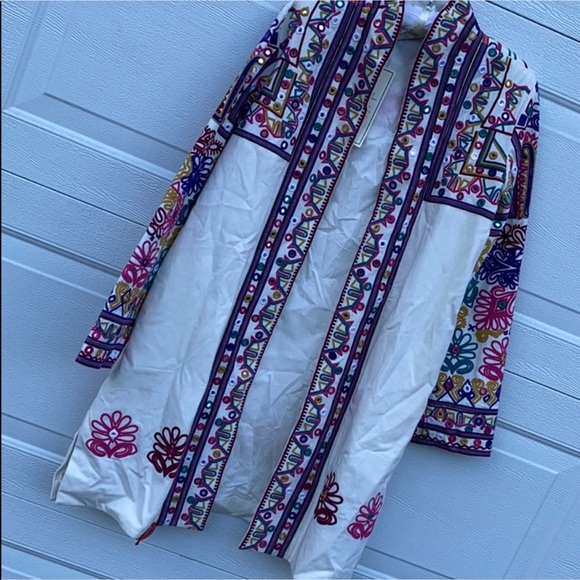 Figue Embroidered Overcoat* - Picture 5 of 9